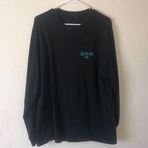 Vans Long Sleeve Black Off The Wall Tee